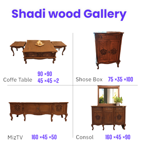 ست کامل سرویس عروس و داماد