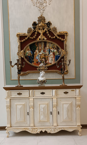 کنسول چوبی دلوان بدون قاب