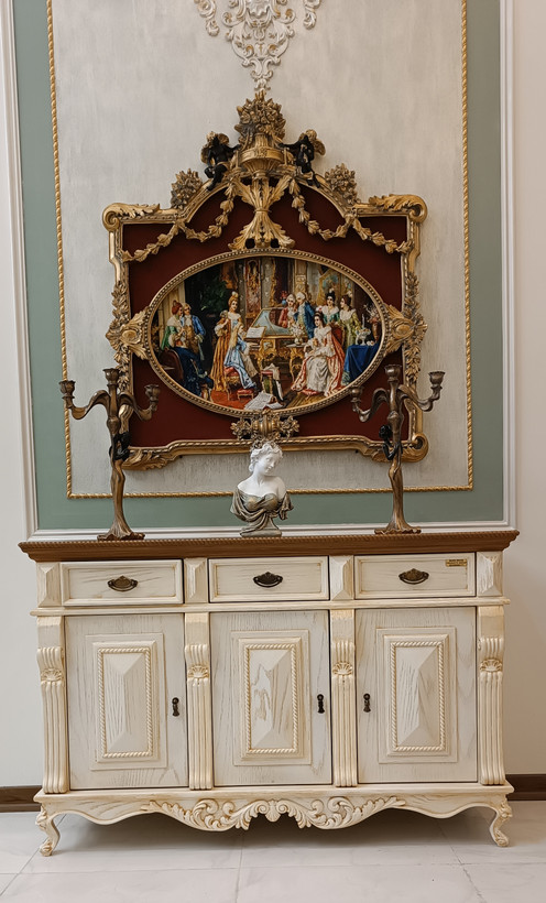 کنسول چوبی دلوان بدون قاب