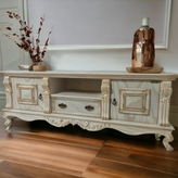 میز تلویزیون چوبی دلوان